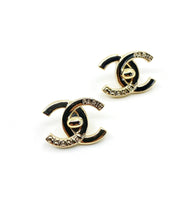 18K CC Gold Earrings