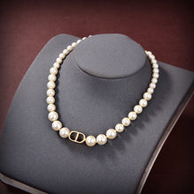 18K Dior CD Pearls Necklace