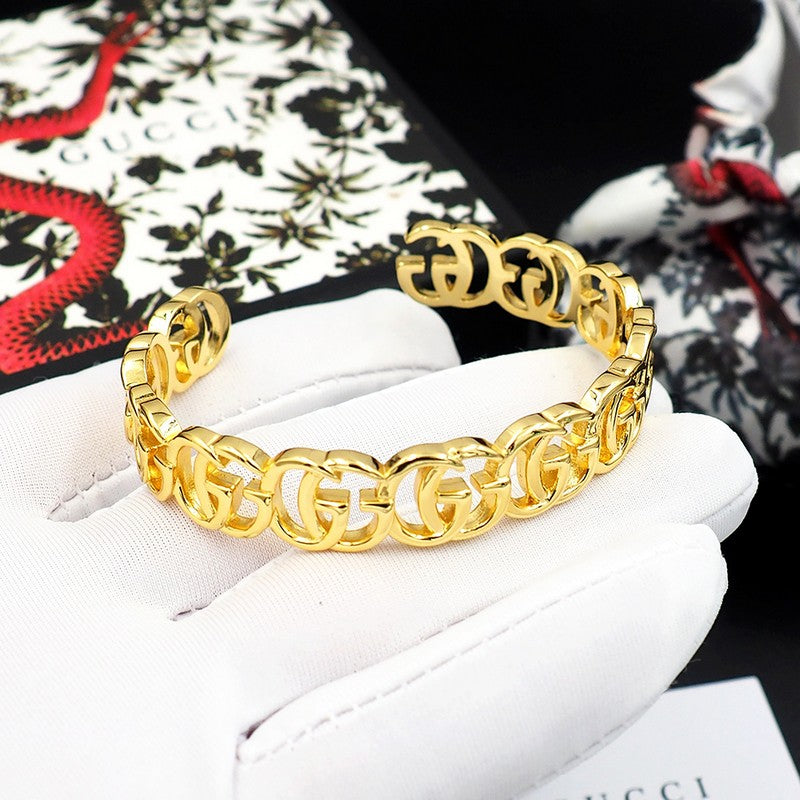 18K GG Cuff Bracelet