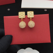 18K Anagram Diamonds Earrings