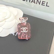 18K CC Perfume Color Bottle Brooch