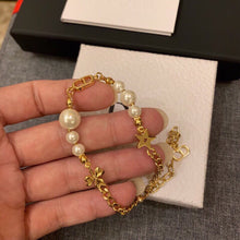 18K Petie CD Pearls Bracelet