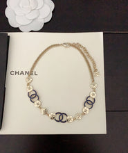 18K Blue CC Choker Necklace