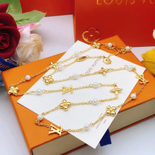 18K Louis Idylle Blossom Monogram Necklace