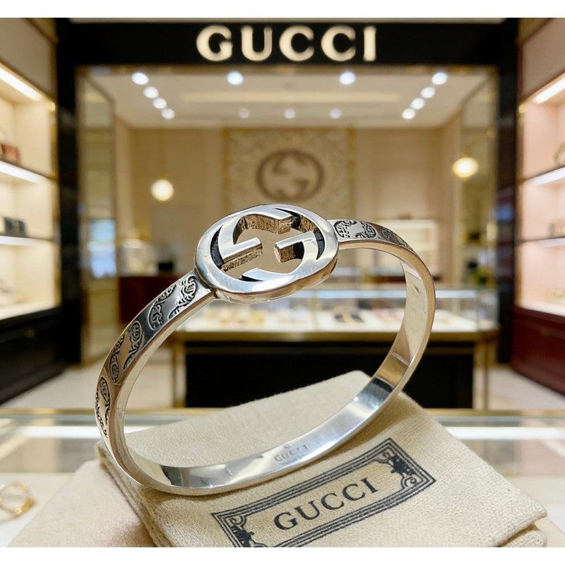 18K GG Interlocking G Gold Bracelet