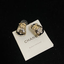 18K CC 24C Diamond Earrings