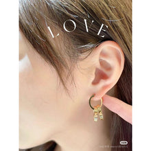 18K Love Earrings