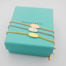 18K Return to Tiffany Oval I.D. Bracelet