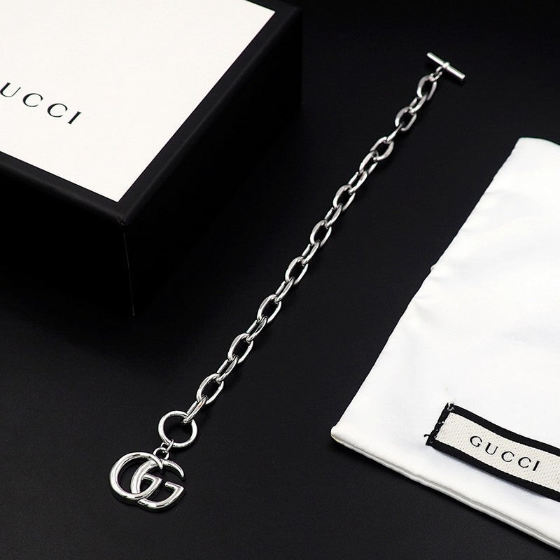 18K GG Interlocking G Gold Bracelet