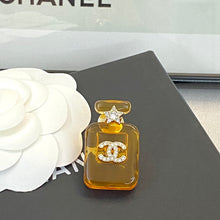 18K CC Perfume Color Bottle Brooch