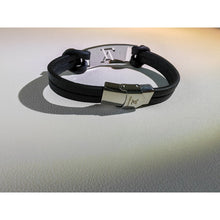 18K Louis Leather Bracelet