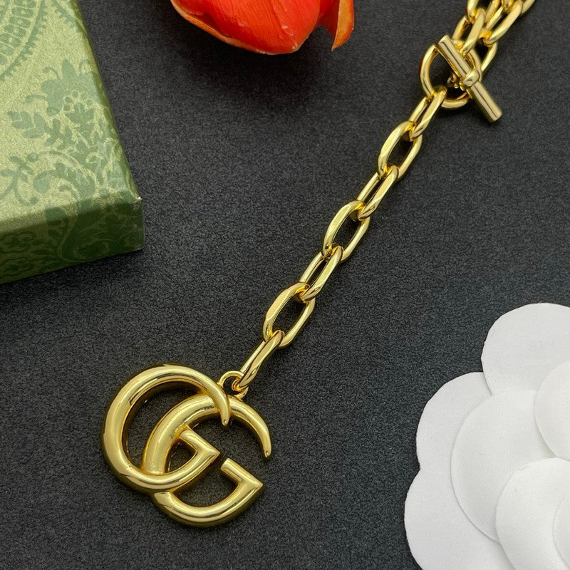18K GG Big Gold Chain Necklace