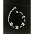 18K CC Gold Diamond Bracelet