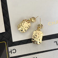 18K  CC Crystals Earrings