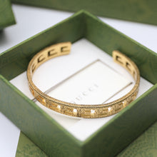 18K Double G Cube Bracelet