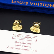 18K Louis Heart Earrings