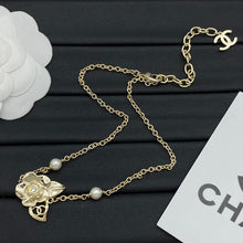 18K CC Camellia Necklace