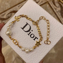 18K Dior Petie CD Pearls Bracelet