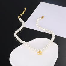 18K CC Pearls Necklace