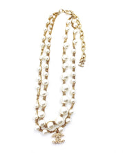 18K CC Pearls Necklace