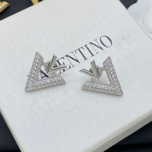 18K Garavani Vlogo Diamond Earrings