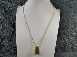 18K Triomphe Script Necklace