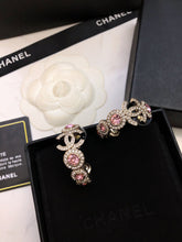 18K CC Flowers Earrings