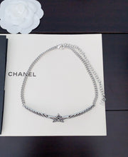 18K CC Star Diamonds Necklace