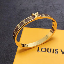 18K Louis Leather Vintage Bracelet