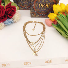 18K CD Multi Layer Necklace