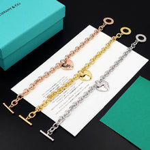 18K T Tag Chain Bracelet