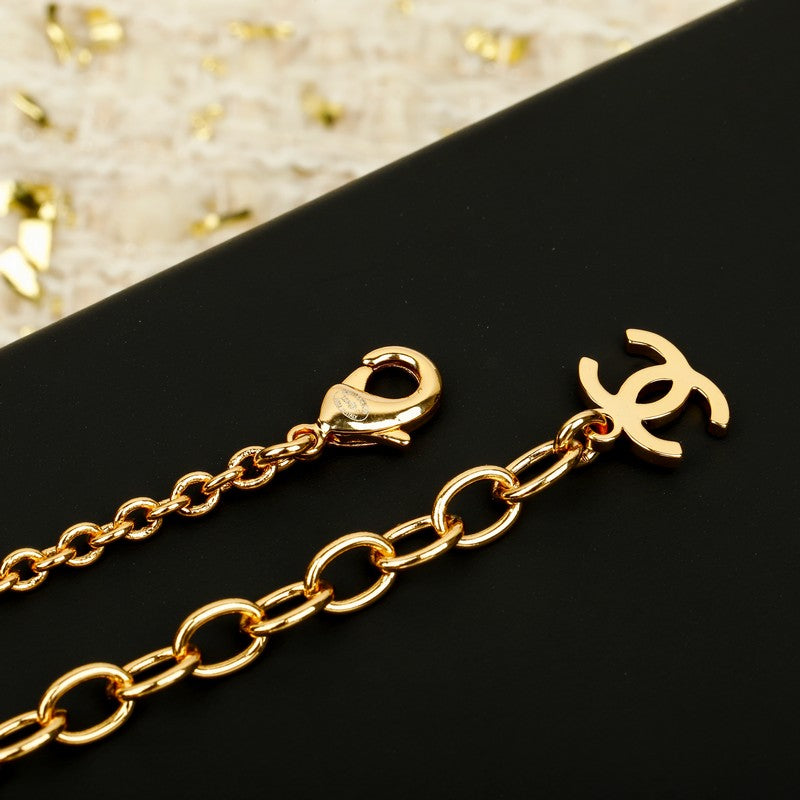 18K CC 26C Color Crystal Flower Bracelet