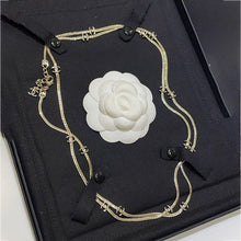 18K CC 24B Flowers Long Necklace