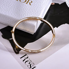 18K CD Night Code Bangle Bracelet