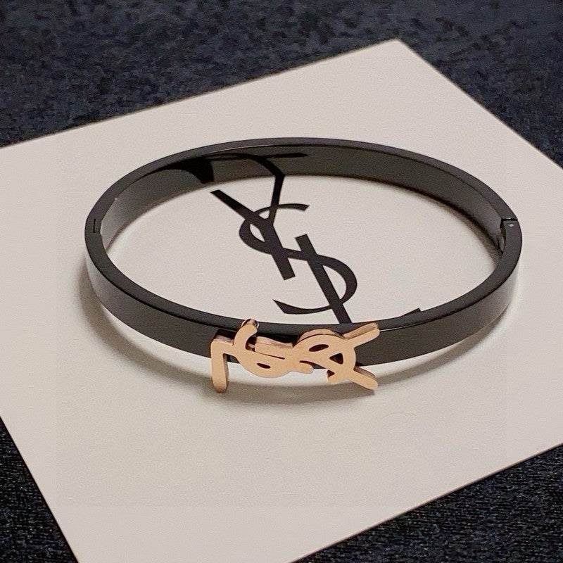 18K Saint Black Gold Bracelet