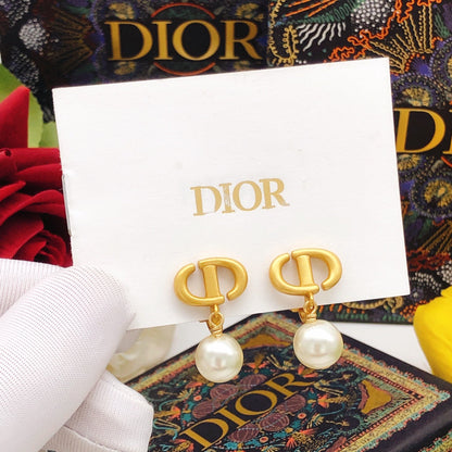 18K CD Tribales Pearls Earrings