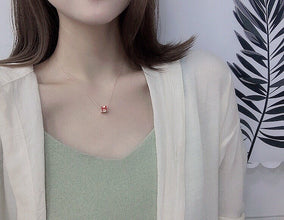 18K Cage D'H White H Necklace