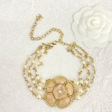 18K CHANEL Camellia Choker Necklace