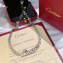 18K Cartier Panthère De Diamonds Chain Necklace