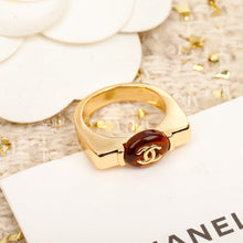 18K Chanel Red Ring