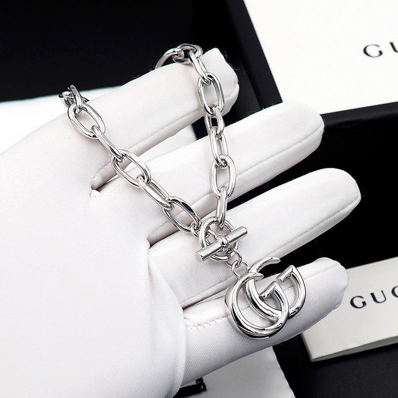 18K GG Interlocking G Gold Bracelet