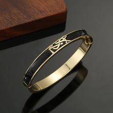 18K YSL Black Bracelet