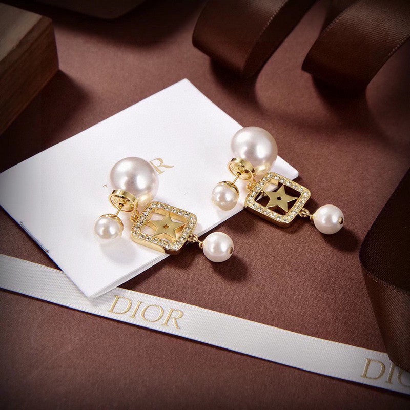 18K CD 2026 Tribales Pearl Earrings