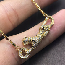 18K Panthère De Diamond Necklace