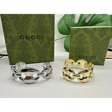 18K Double G Open Cuff Bracelet