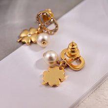 18K Petit CD Lucky Charms Earrings