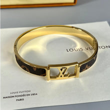 18K Louis Vintage Leather Bracelet