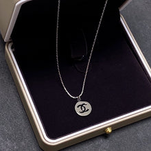 18K CC Round Logo Necklace