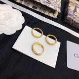 18K CD Star Set Of Three Rings