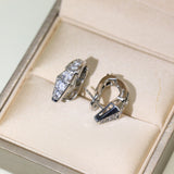 18K BV Serpenti Diamond Earrings